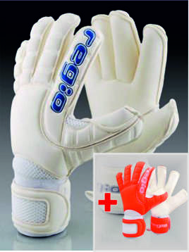 Regio Logo GIGA GRIP ROLL WHITE GLOVES